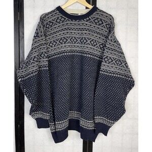 NORWEGIAN DESIGNS XL Pure New Wool Men’s Sweater.
